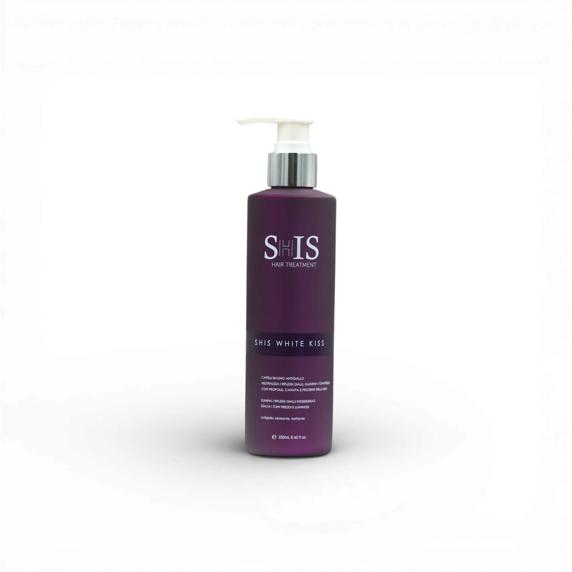 SHIS WHITE KISS - Bagno Antigiallo Idratante Capelli 250ml
