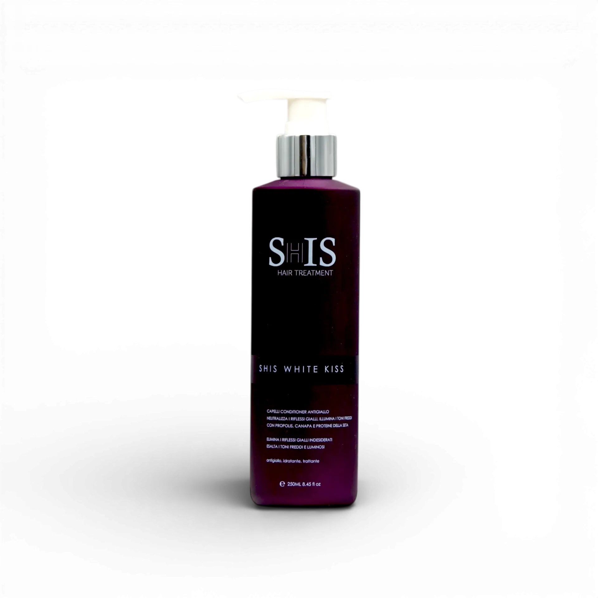 SHIS WHITE KISS - Crema Antigiallo Idratante Capelli 250ml